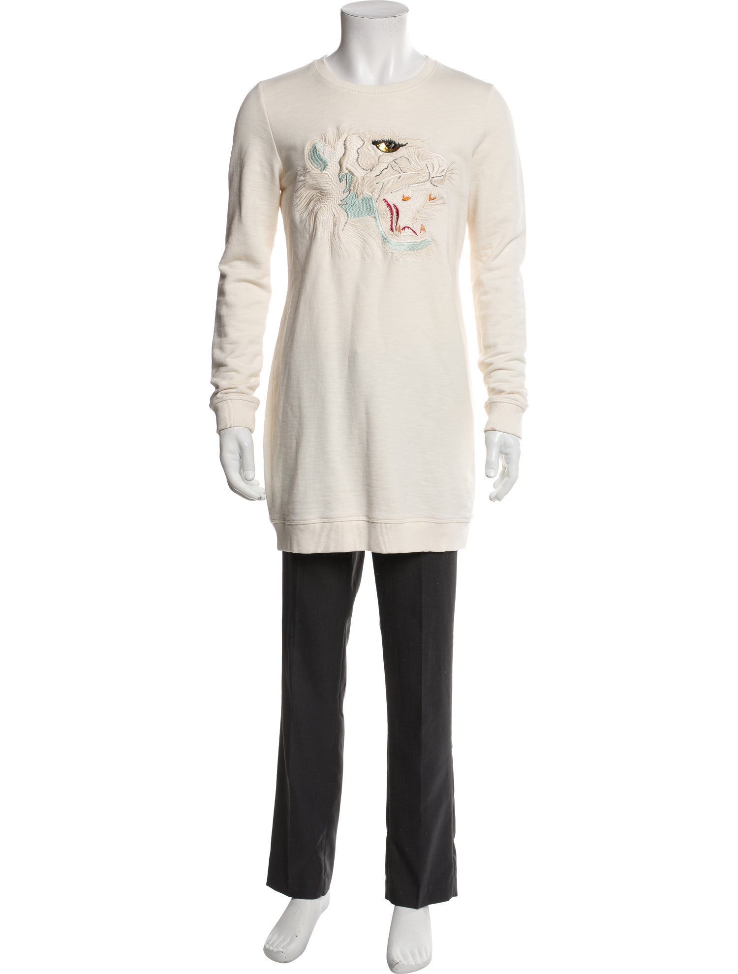 Marc Jacobs Graphic Print Mock Neck Polo Sweater