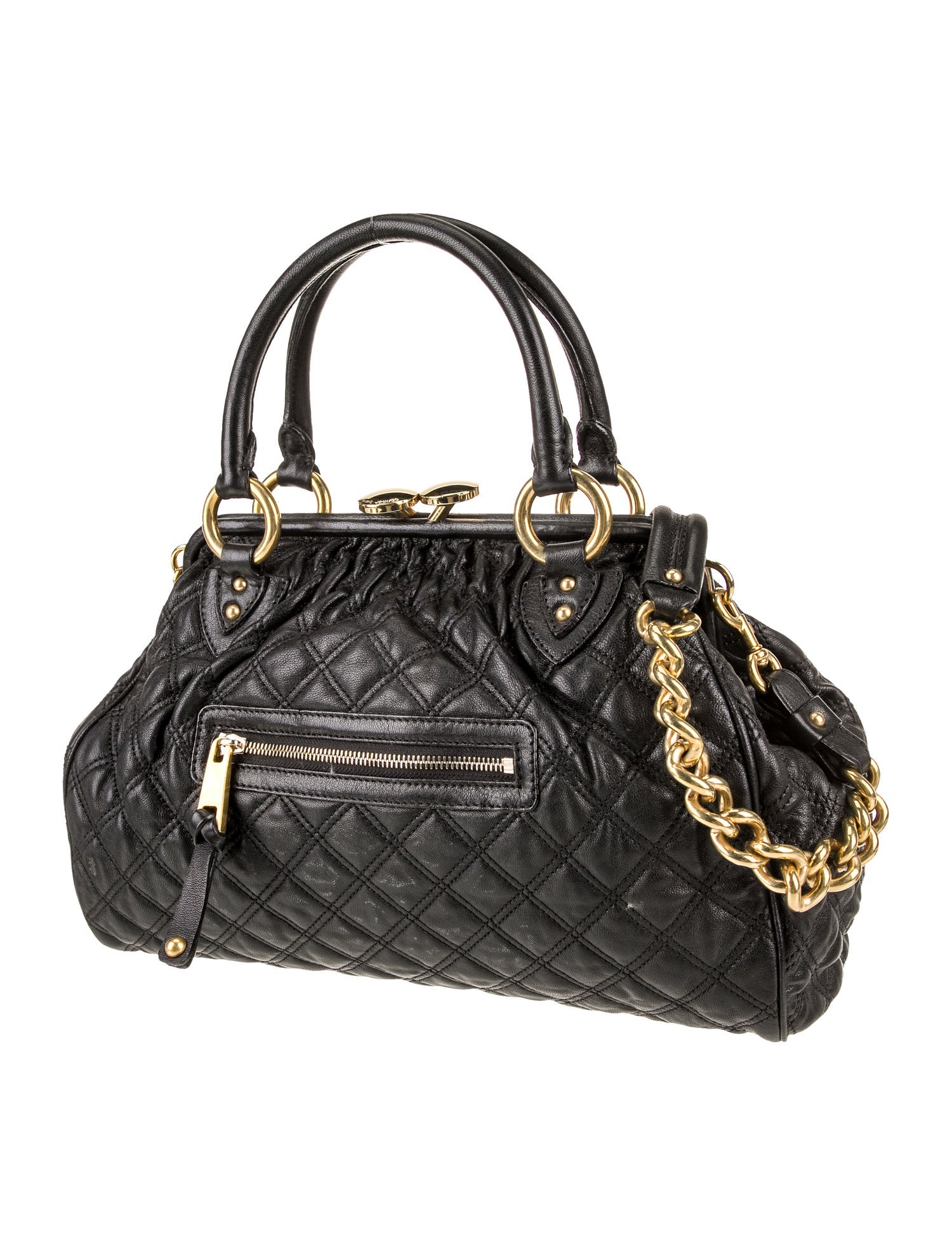 Marc Jacobs Quilted Top Handle Bag