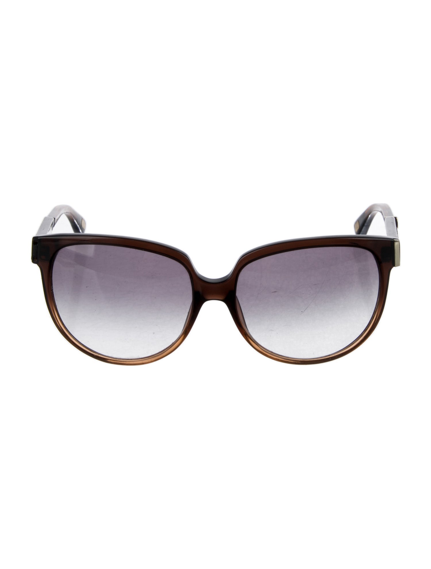 Marc Jacobs Round Gradient Sunglasses