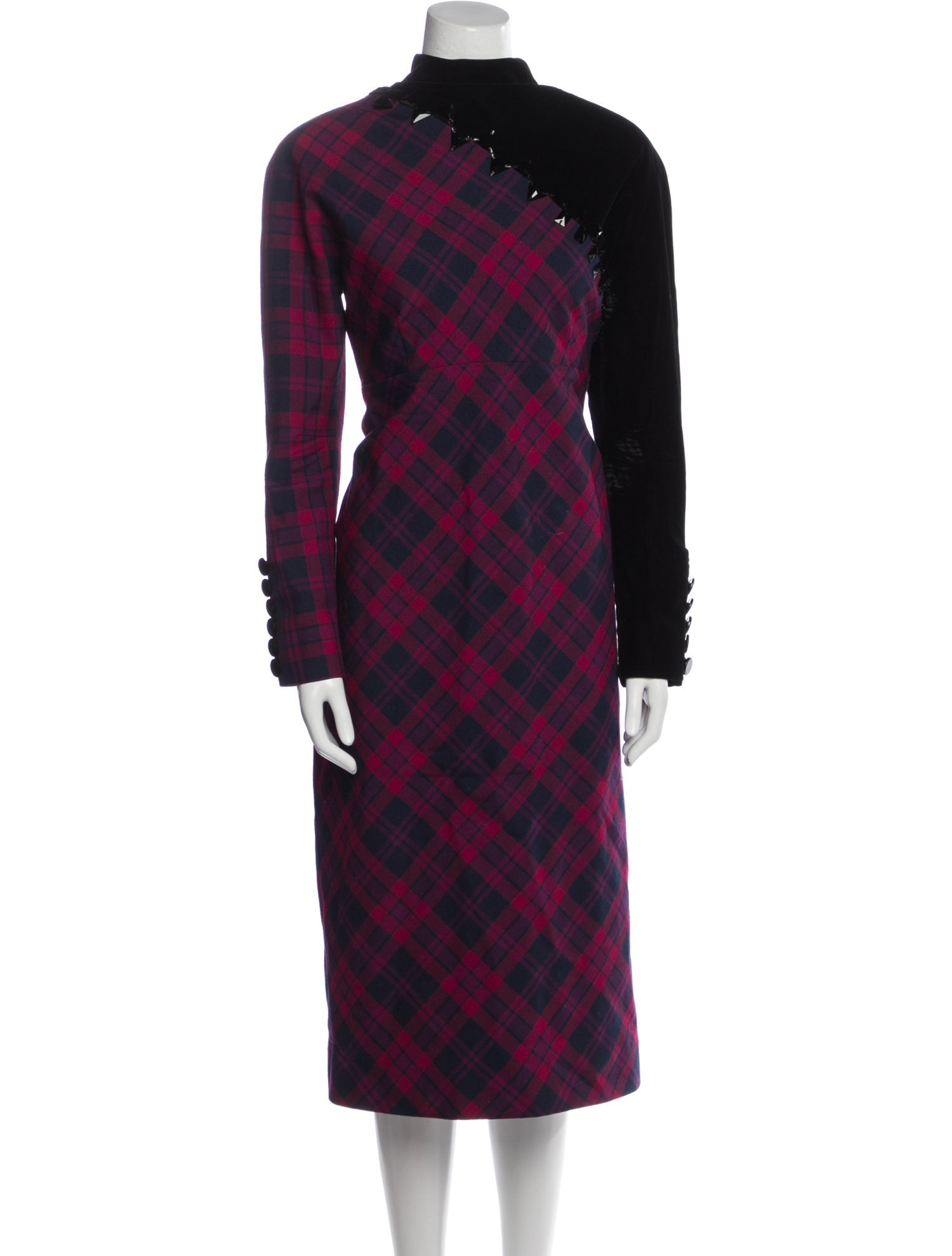 Marc Jacobs Wool Midi Length Dress