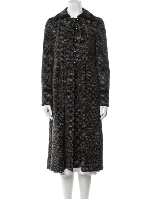 Marc Jacobs Tweed Pattern Coat