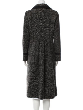 Marc Jacobs Tweed Pattern Coat