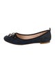 Marc Jacobs Canvas Studded Accents Ballet Flats