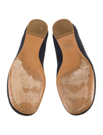 Marc Jacobs Canvas Studded Accents Ballet Flats