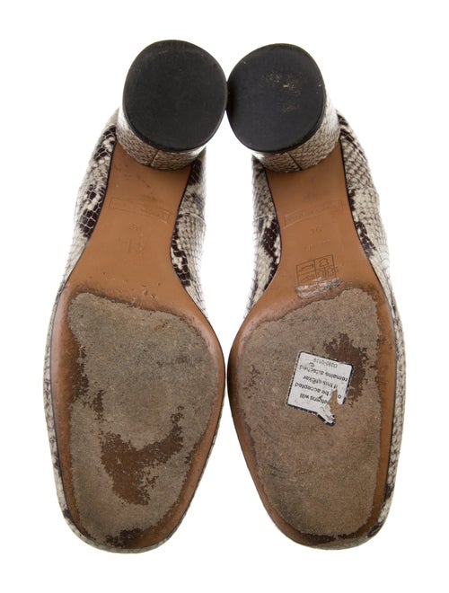 Marc Jacobs Leather Animal Print Boots