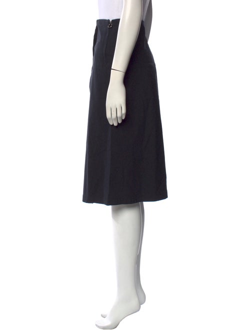 Marc Jacobs Pleated Accents Knee-Length Skirt