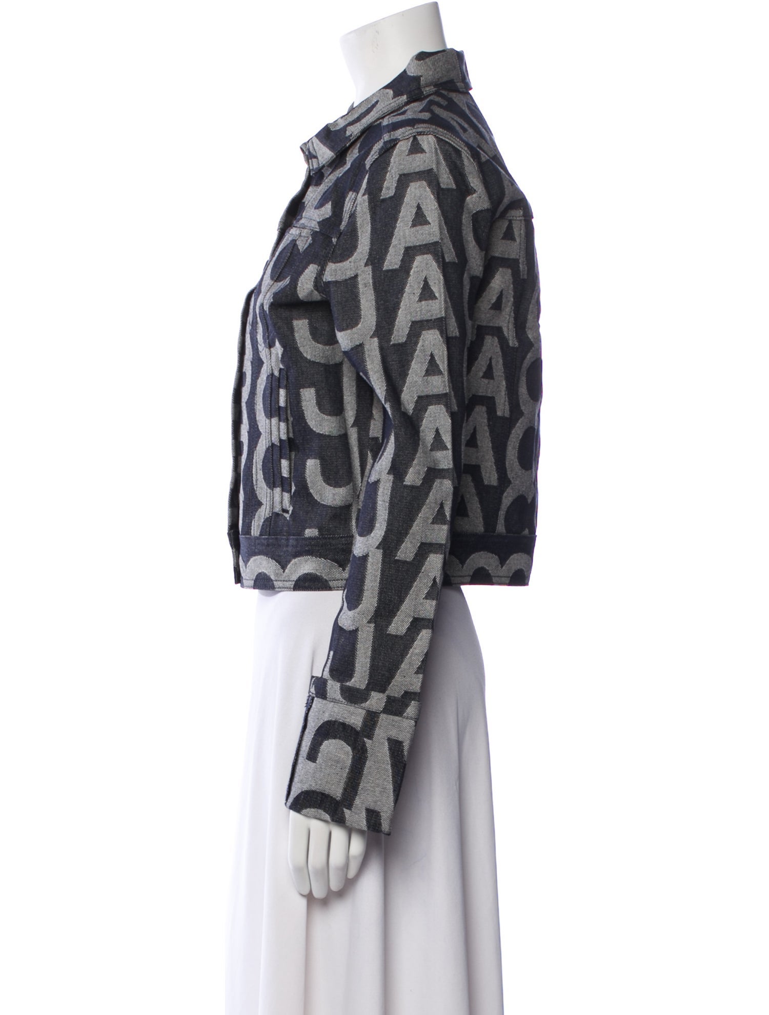 Marc Jacobs Printed Denim Jacket w/ Tags