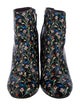 Marc Jacobs Leather Floral Print Boots