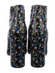 Marc Jacobs Leather Floral Print Boots