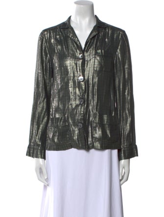 Marc Jacobs Silk V-Neck Blouse