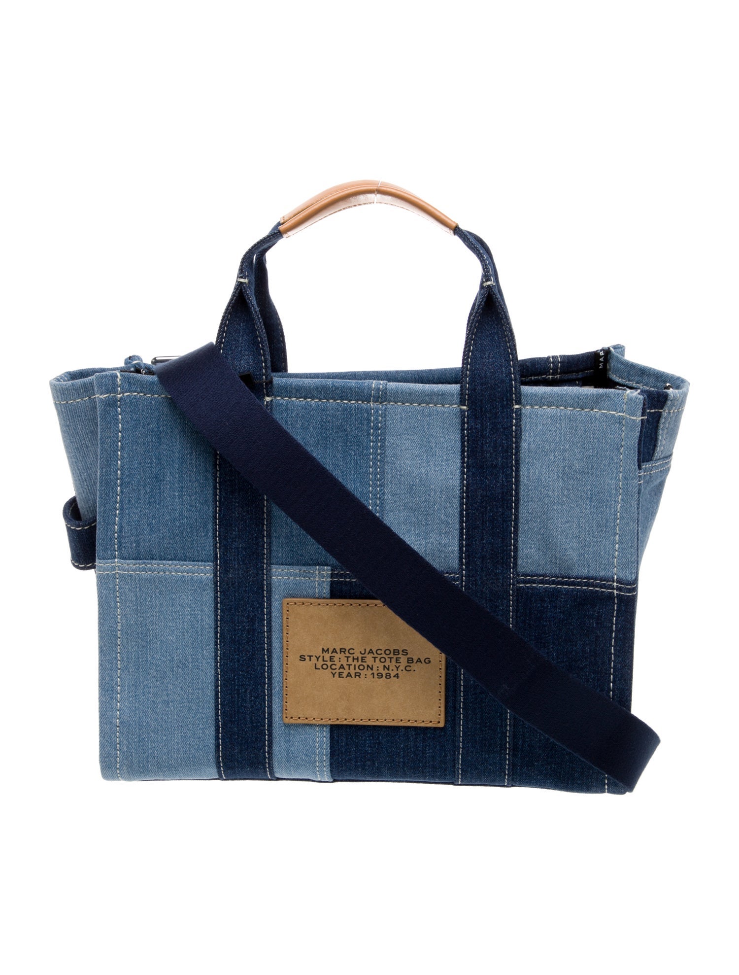 Marc Jacobs Denim Top Handle Bag