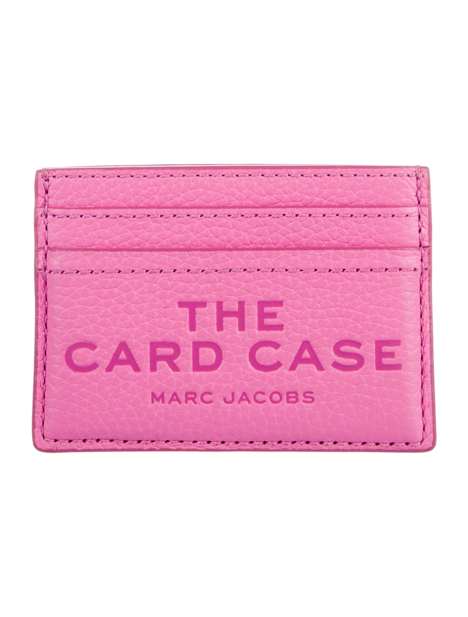 Marc Jacobs Leather Printed Card Holder