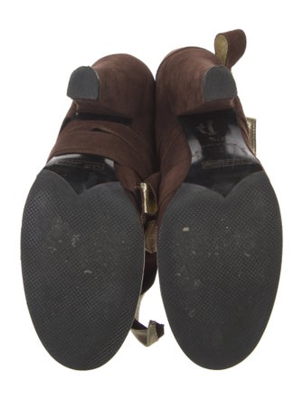 Marc Jacobs Suede Lace-Up Boots