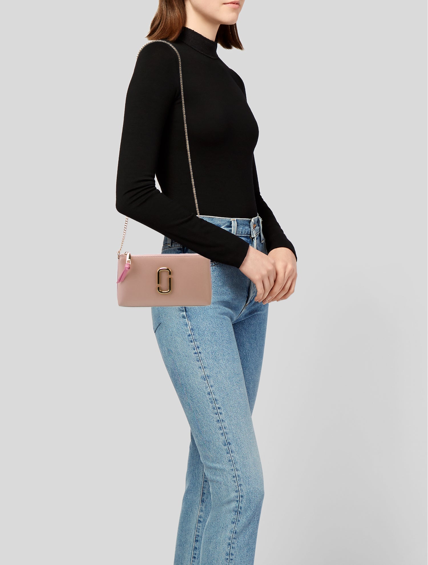 Marc Jacobs Saffiano Leather Shoulder Bag w/ Tags