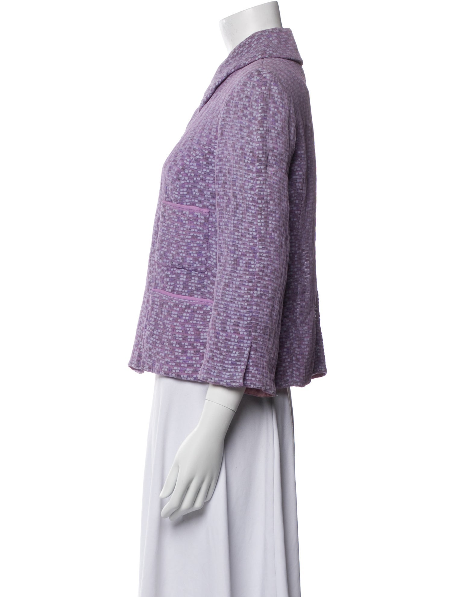 Marc Jacobs Tweed Pattern Blazer