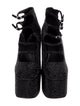 Marc Jacobs Suede Crystal Embellishments Lace-Up Boots