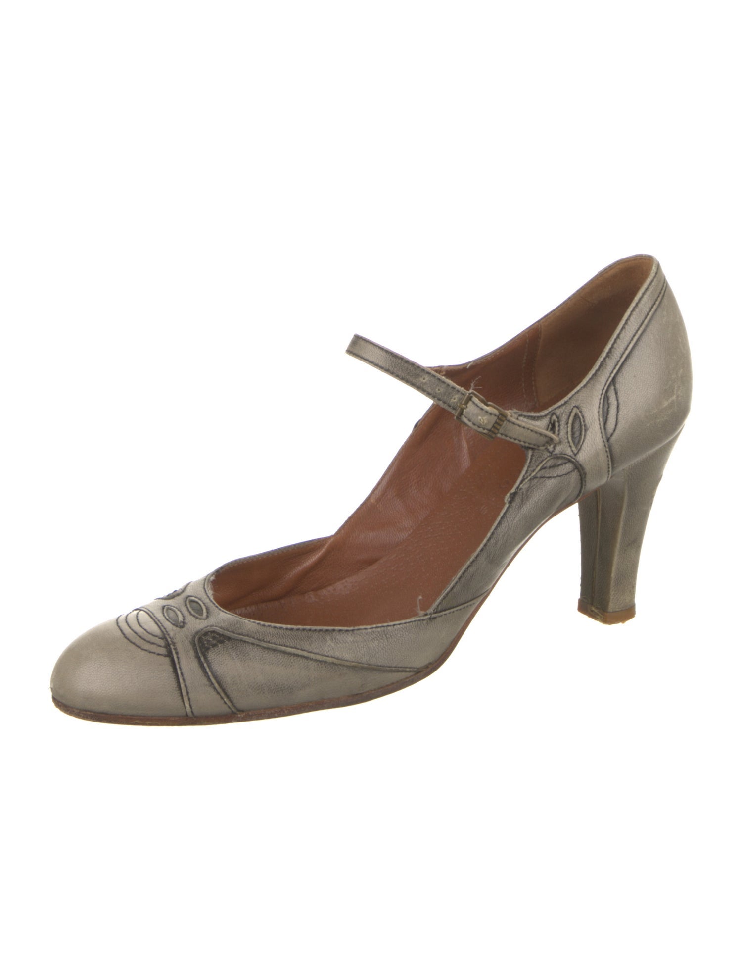 Marc Jacobs Leather D'Orsay Pumps