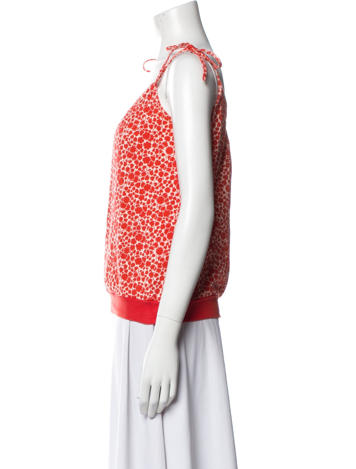 Marc Jacobs Printed Scoop Neck Top