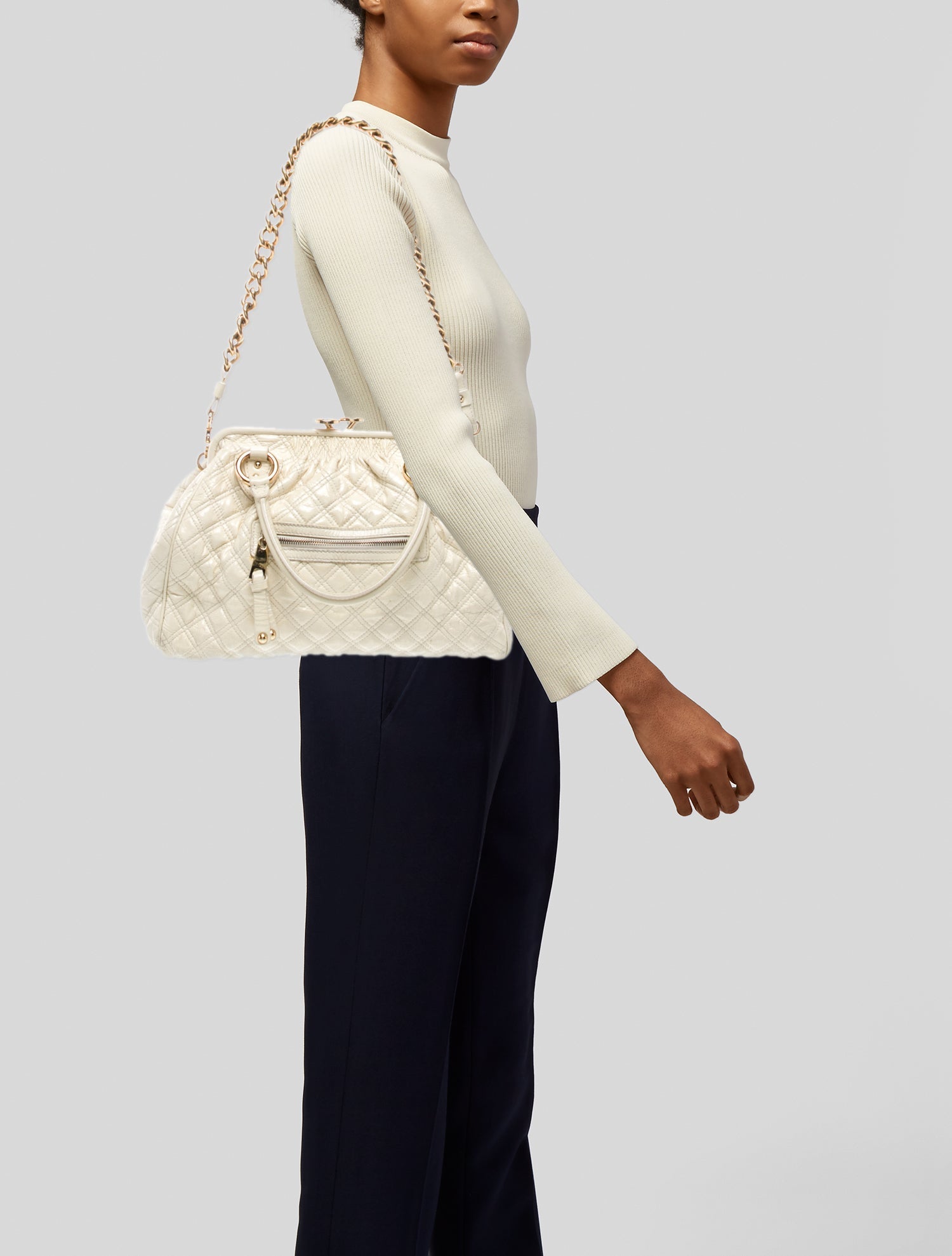 Marc Jacobs Leather Top Handle Bag