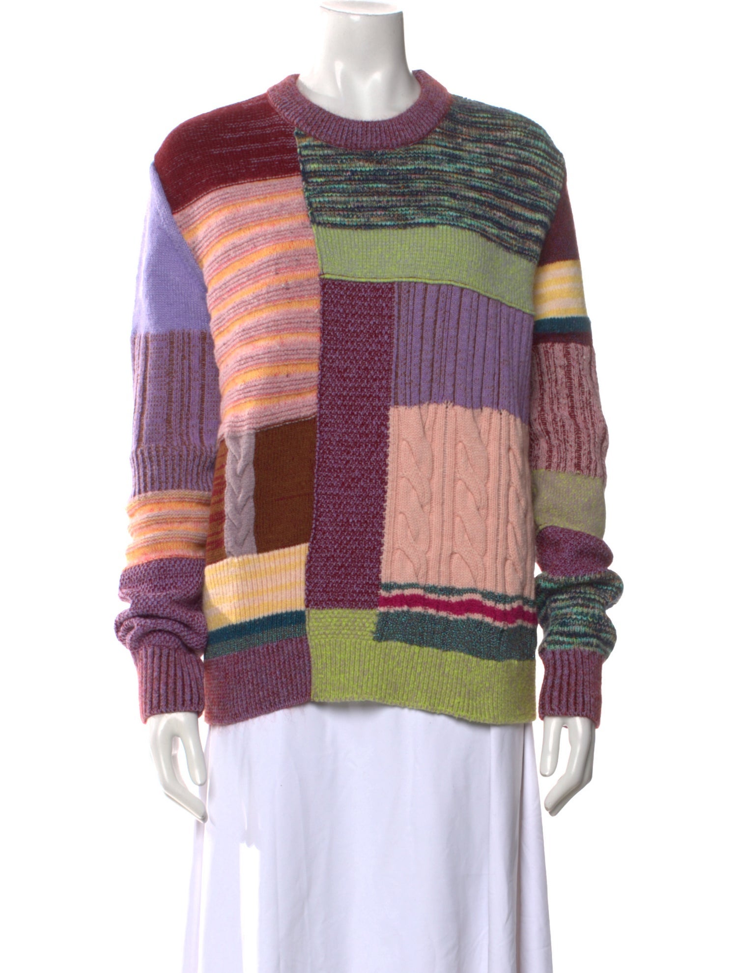 Marc Jacobs Striped Crew Neck Sweater