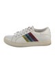 Marc Jacobs Leather Colorblock Pattern Sneakers