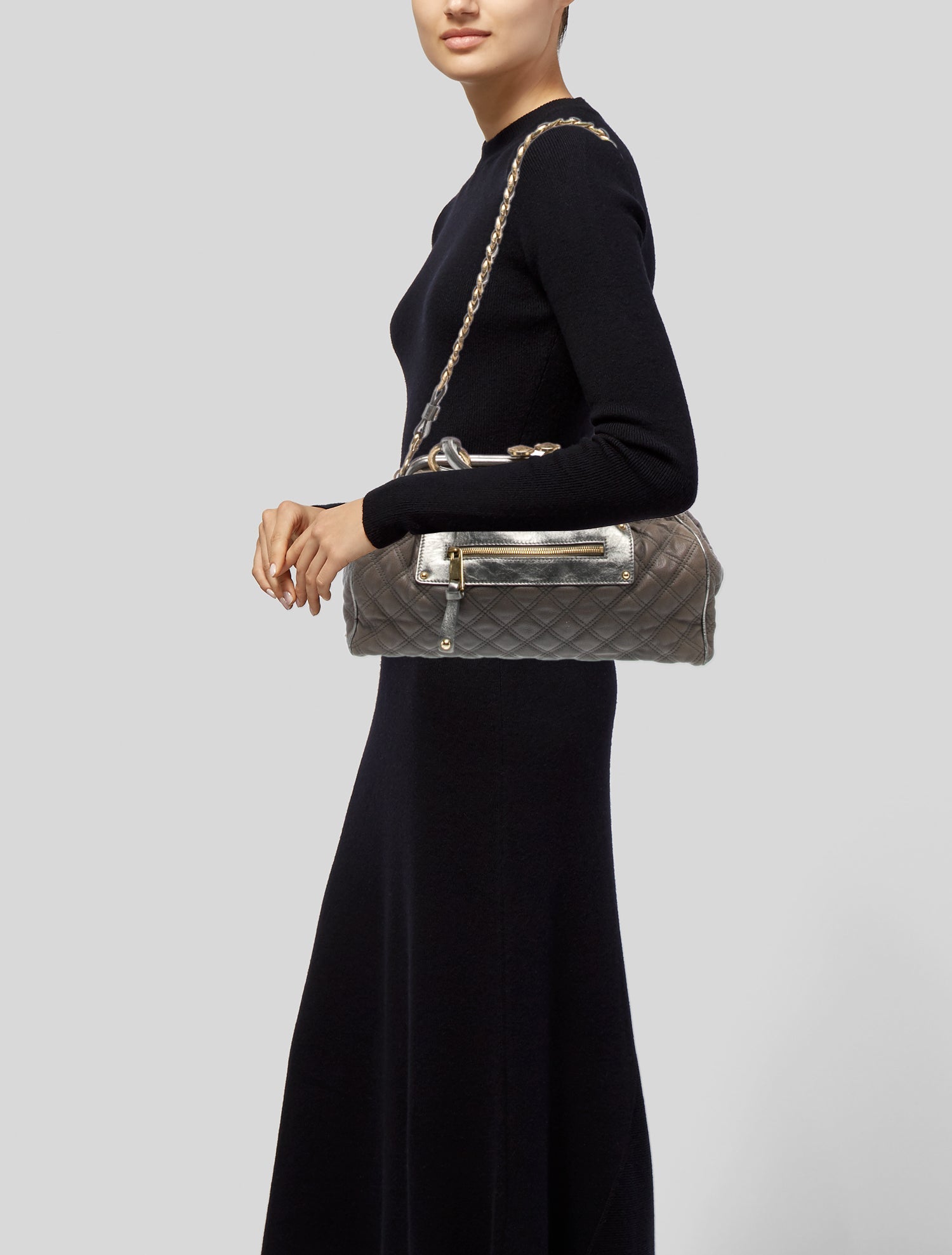 Marc Jacobs Quilted Top Handle Bag