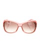 Marc Jacobs Oversize Gradient Sunglasses