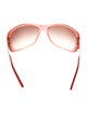 Marc Jacobs Oversize Gradient Sunglasses