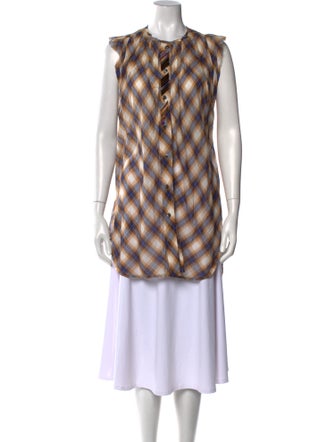 Marc Jacobs Printed Crew Neck Tunic