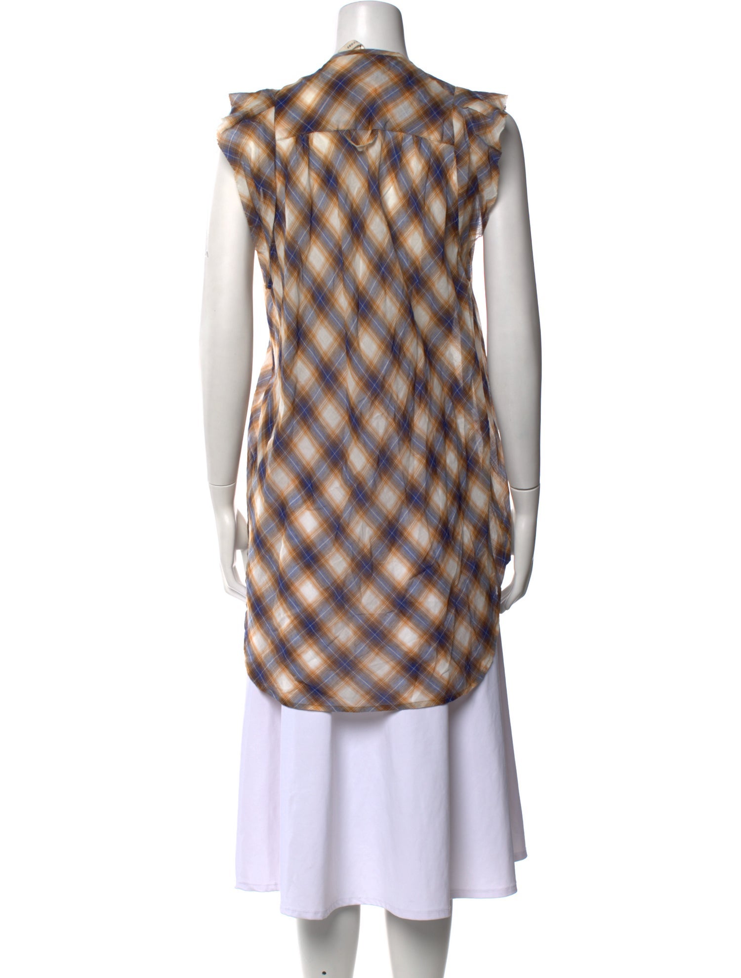 Marc Jacobs Printed Crew Neck Tunic