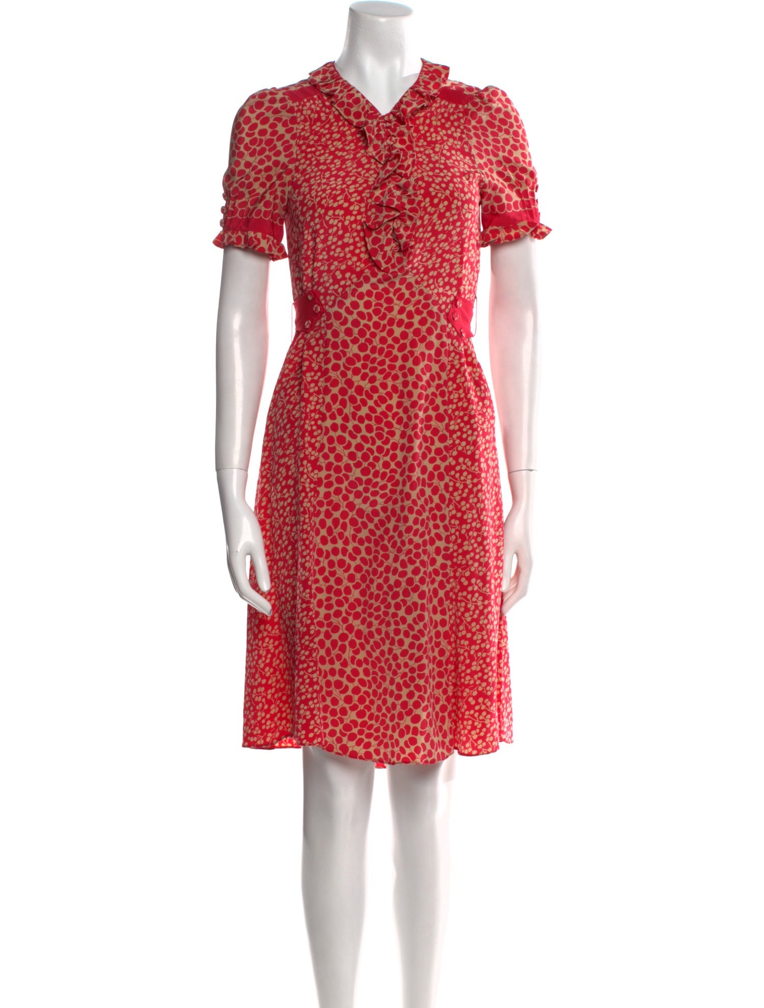 Marc Jacobs Silk Knee-Length Dress