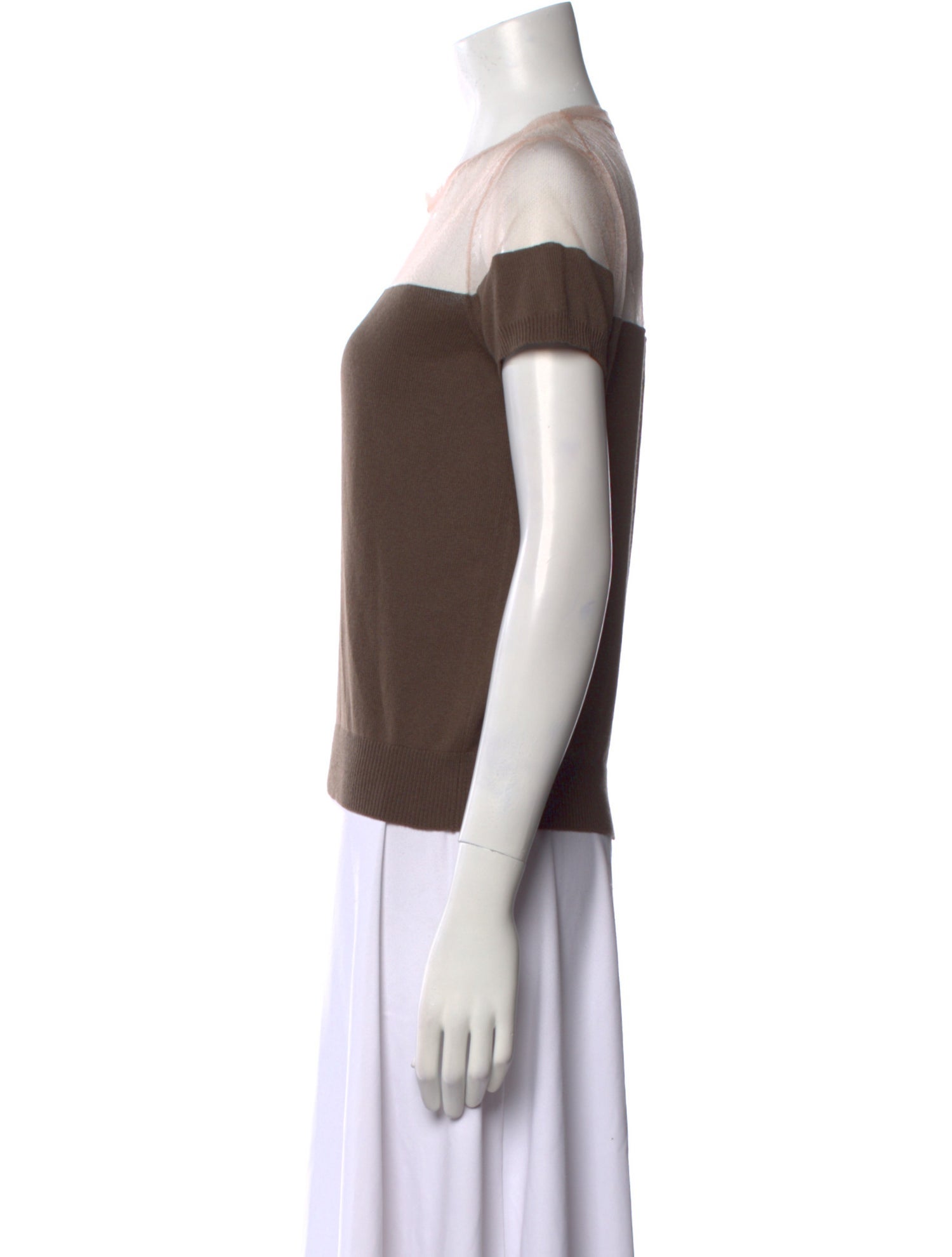 Marc Jacobs Wool Crew Neck T-Shirt