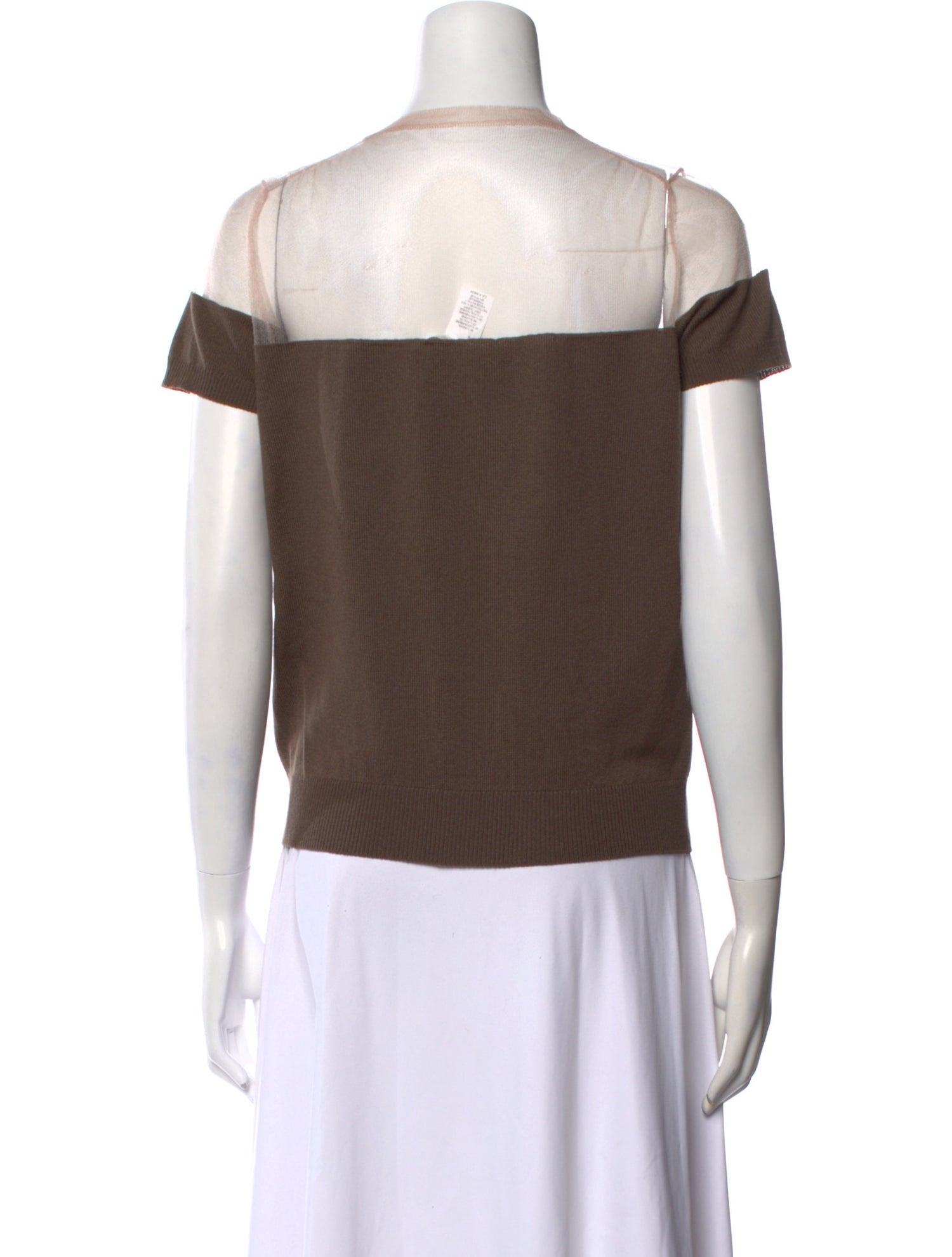 Marc Jacobs Wool Crew Neck T-Shirt