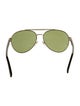 Marc Jacobs Aviator Mirrored Sunglasses