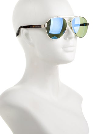 Marc Jacobs Aviator Mirrored Sunglasses