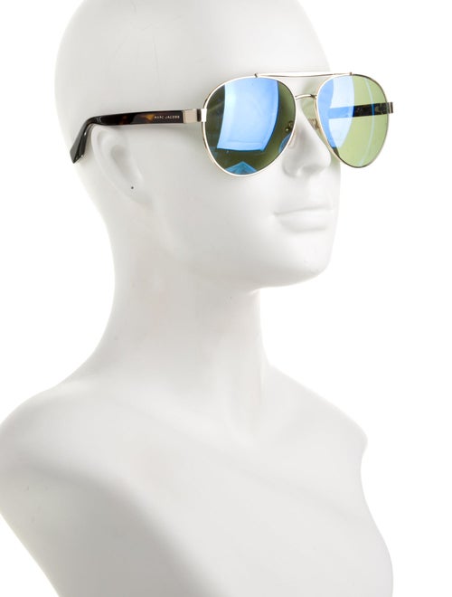 Marc Jacobs Aviator Mirrored Sunglasses