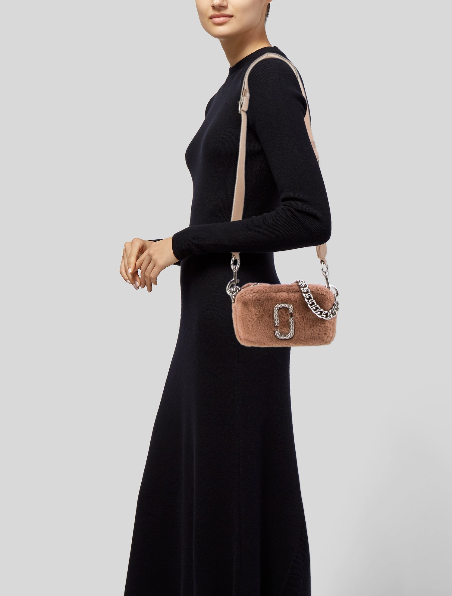 Marc Jacobs Faux Fur Evening Bag