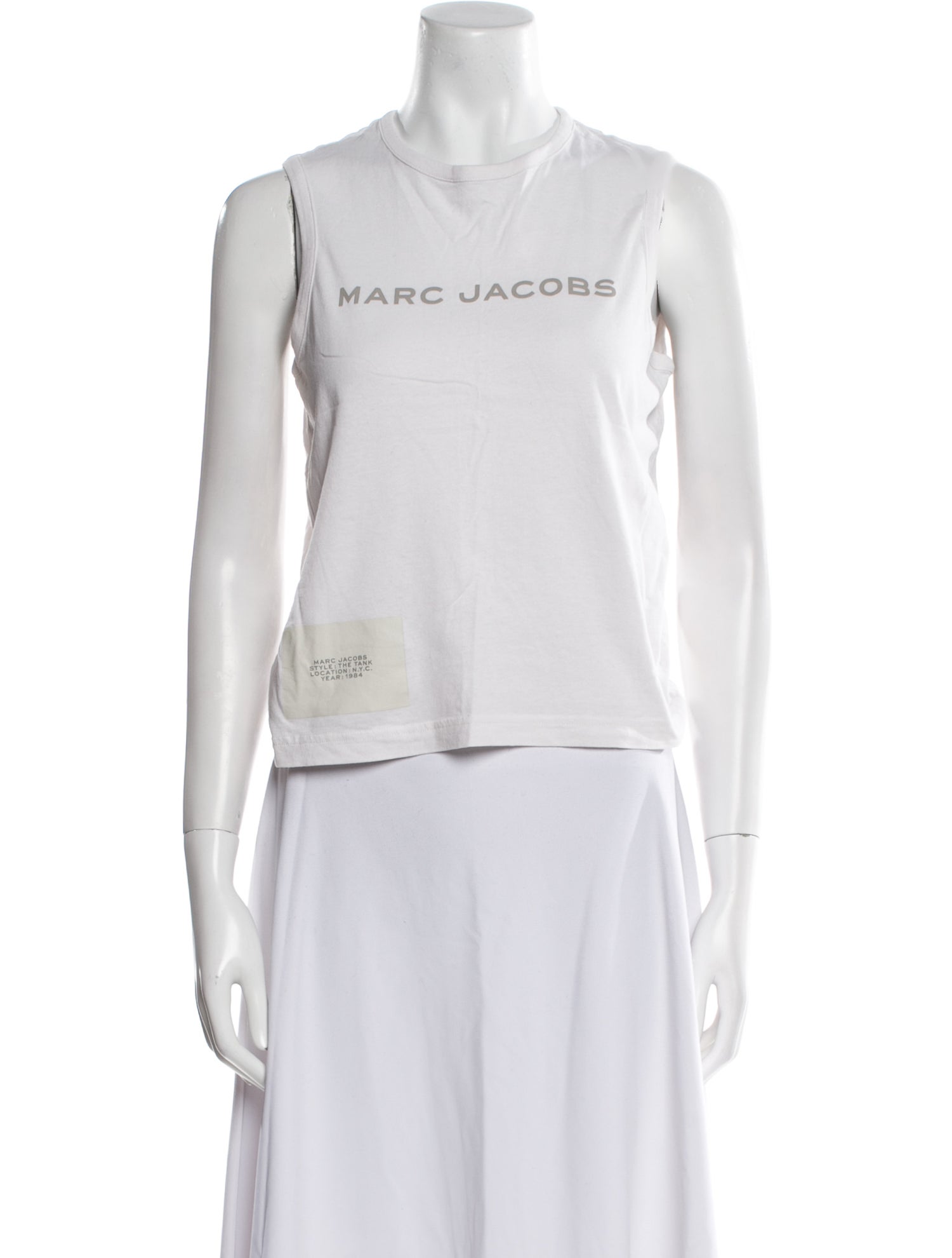 Marc Jacobs Graphic Print Crew Neck Top