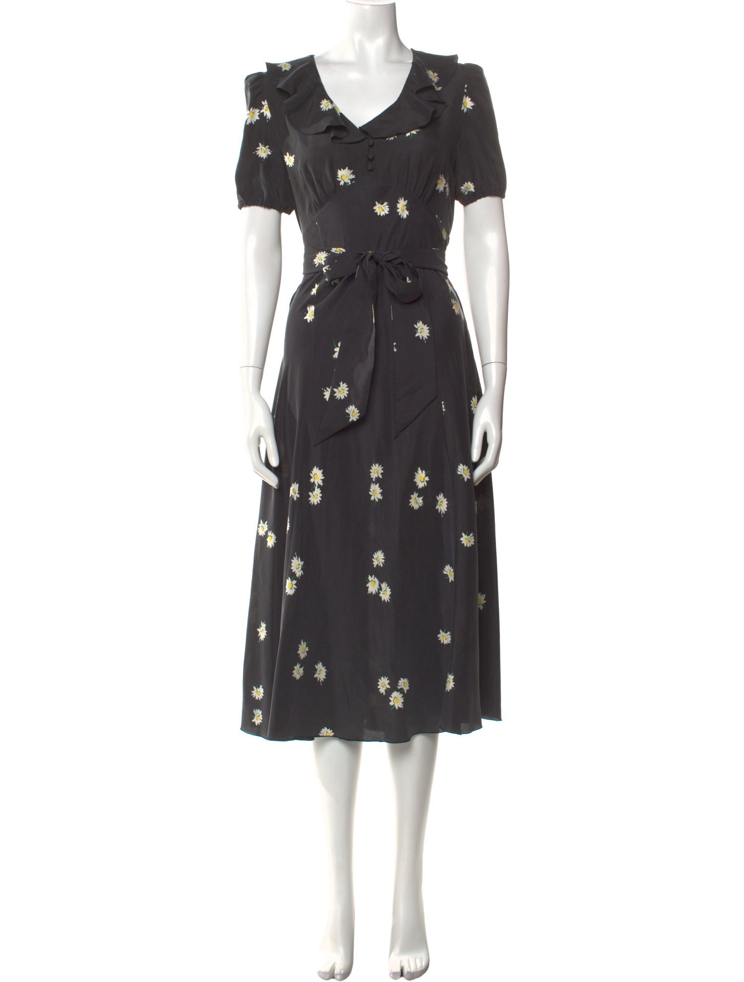 Marc Jacobs Silk Midi Length Dress