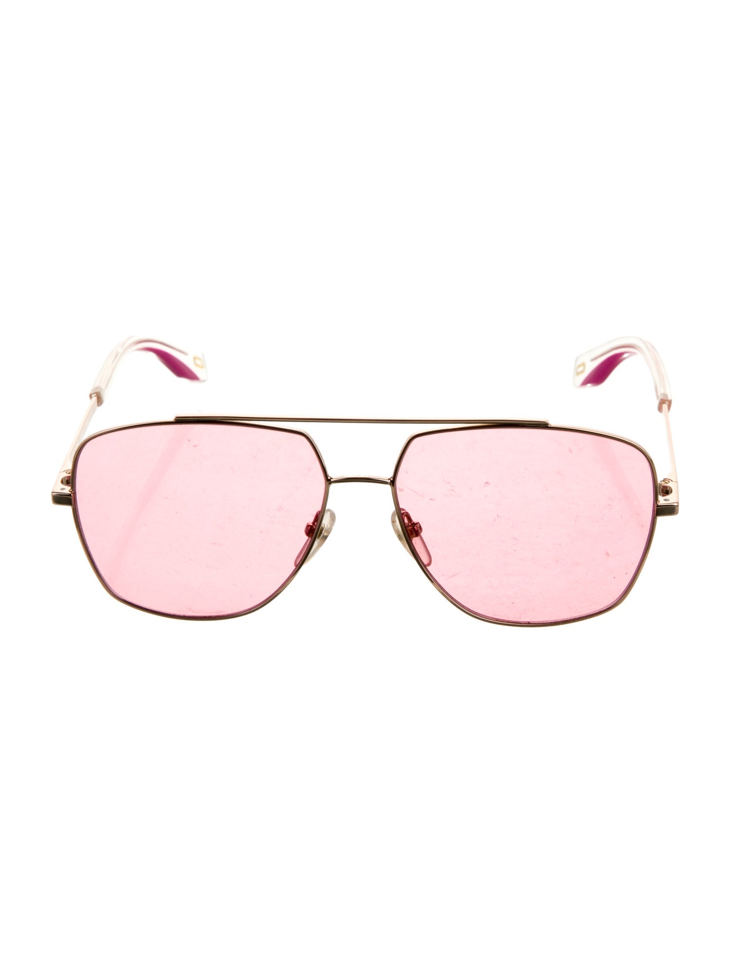 Marc Jacobs Aviator Tinted Sunglasses
