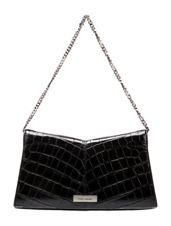 Marc Jacobs Embossed Leather Shoulder Bag