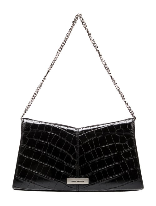 Marc Jacobs Embossed Leather Shoulder Bag