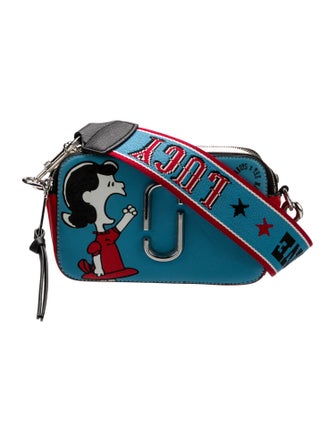 Marc Jacobs x Peanuts Saffiano Leather Shoulder Bag