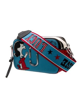 Marc Jacobs x Peanuts Saffiano Leather Shoulder Bag