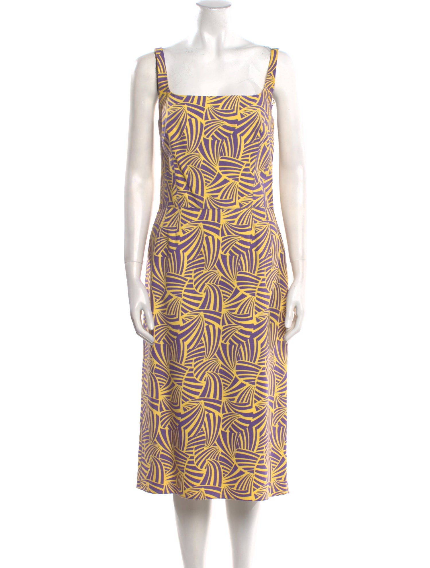 Marc Jacobs Silk Midi Length Dress