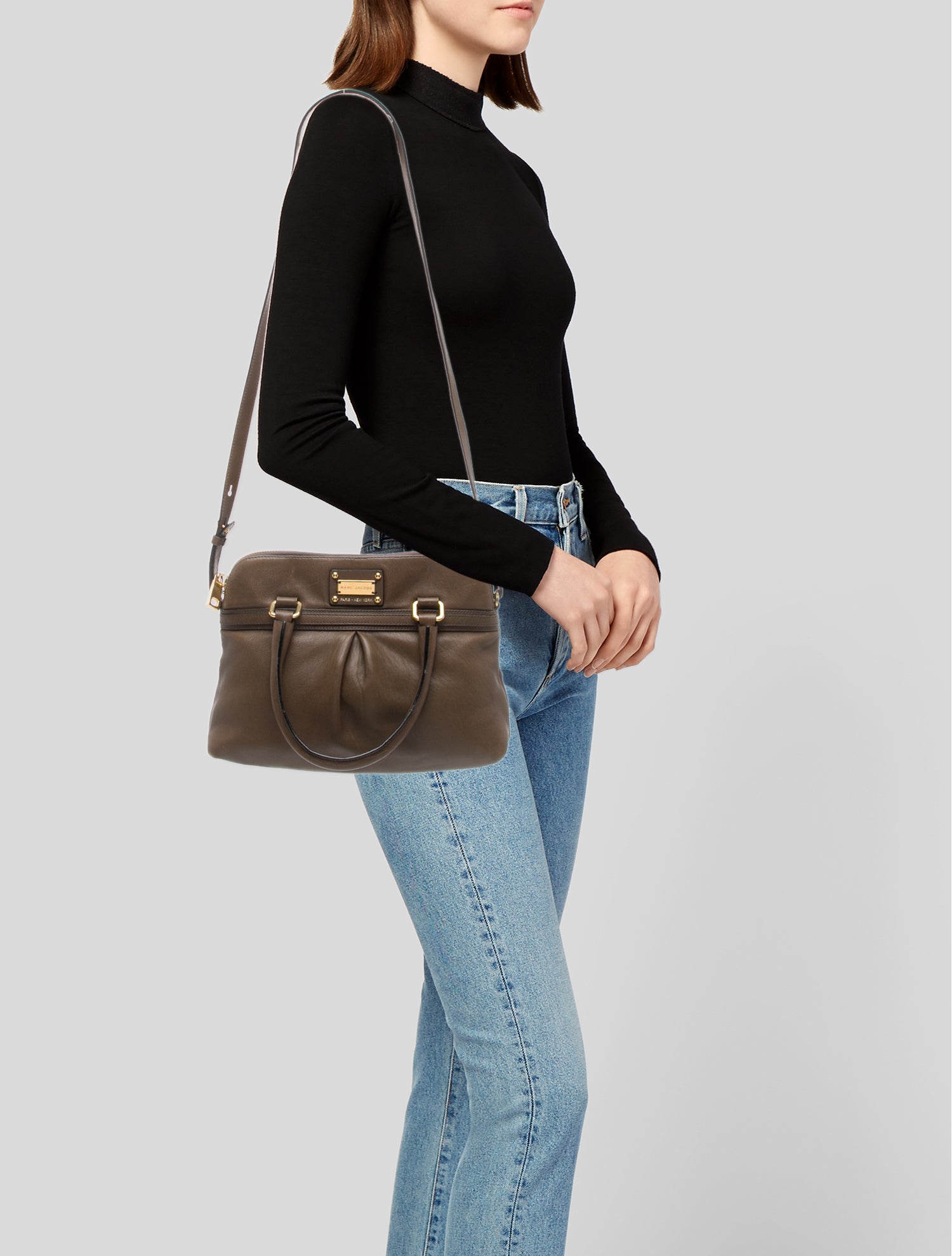 Marc Jacobs Leather Top Handle Bag