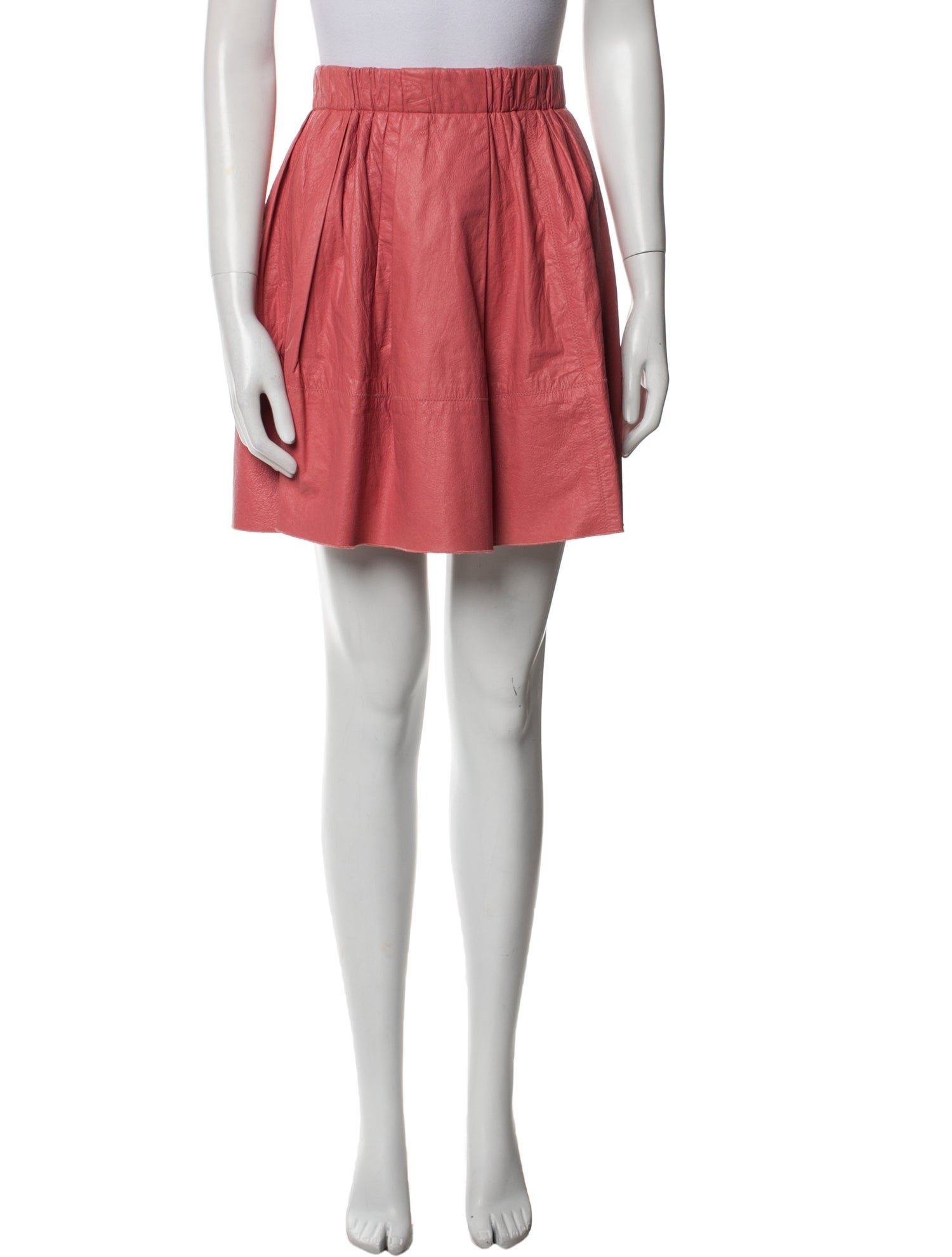 Marc Jacobs Leather Mini Skirt