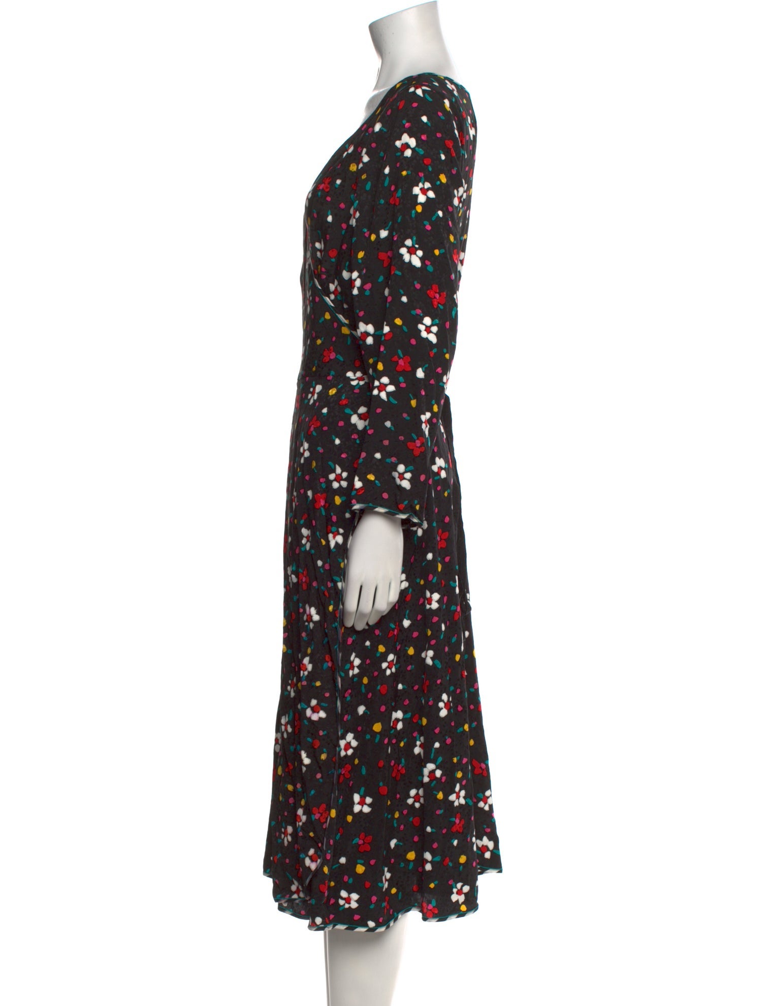 Marc Jacobs Silk Midi Length Dress