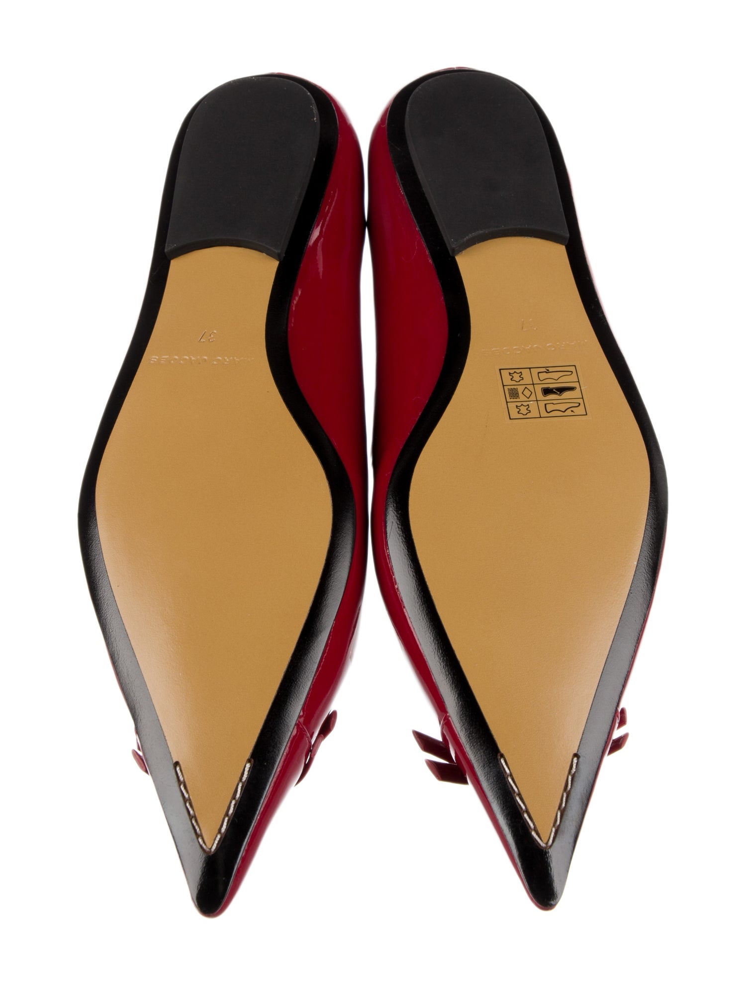 Marc Jacobs Patent Leather Ballet Flats