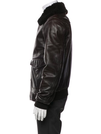 Marc by Marc Jacobs Lamb Leather Puffer Coat